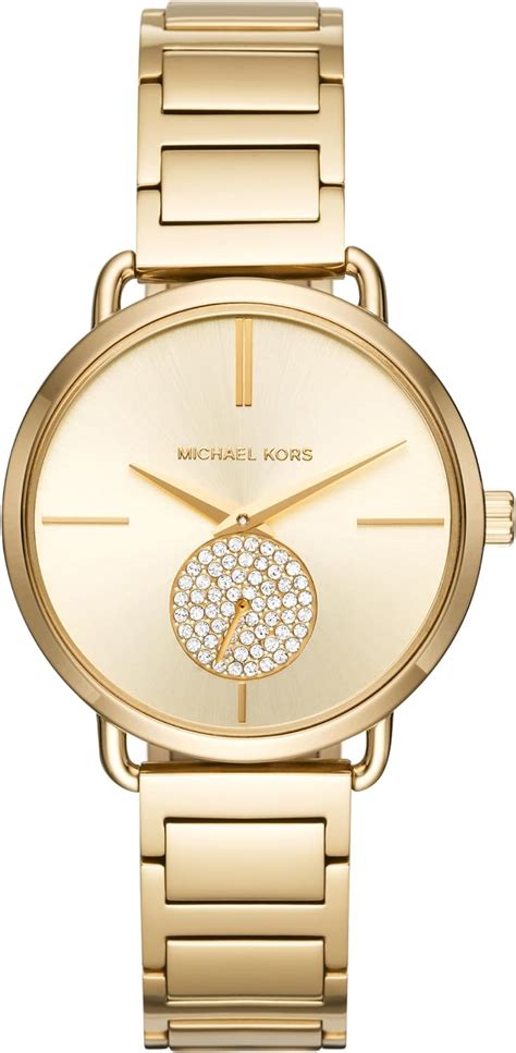 michael kors portia womens three hand wrist watch|Michael Kors Women's Portia Three.